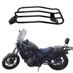 Black Rear Top Case Carrier Luggage Rack Cargo Rack Fit for Rebel 1100 CMX1100 Rebel 1100 DCT Rebel 1100T DCT 2021 2022 2023