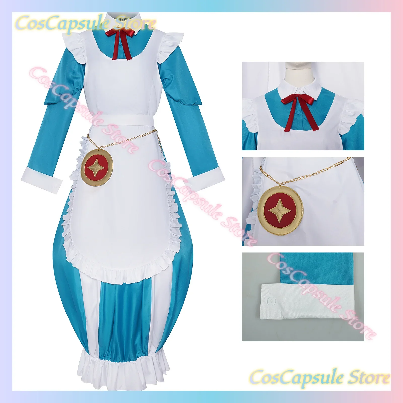 Costume de cosplay de Morino Korisu, perruque, idéal pour les conventions d'anime, Comic Con, jeux de rôle, Halloween, carnaval, conventions, spectacles sur scène.