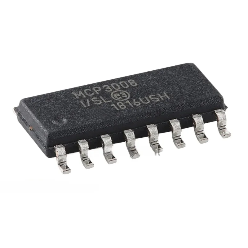 (5piece)100% New original MCP3008-I/SL MCP3008I/SL MCP3008 SOP-16 Chipset