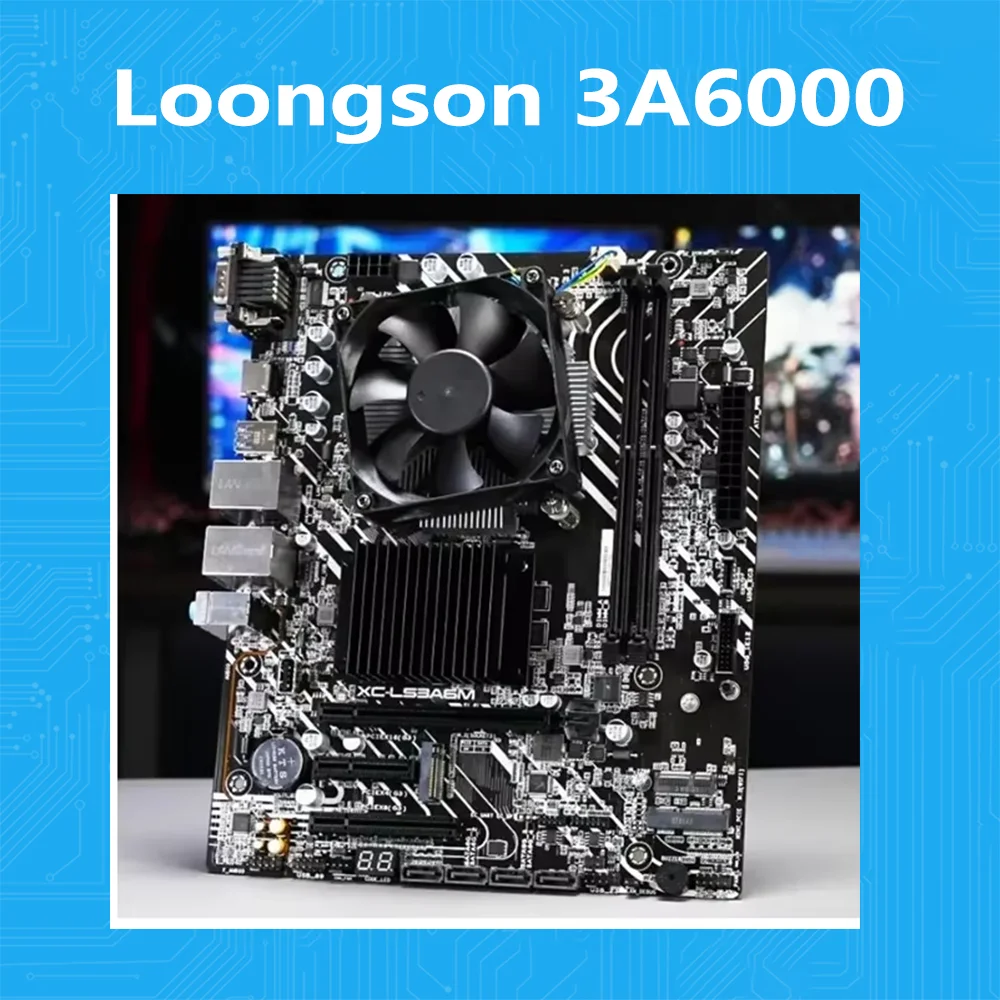 2025 Loongson 3A6000 Corerboard XC-LS3A6M Complete Machine for Electronics