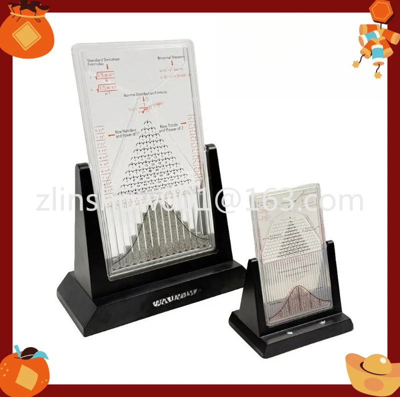 

Galton Plate Model Ornament Mathematical Teaching Aids Normal Distribution Model Toys