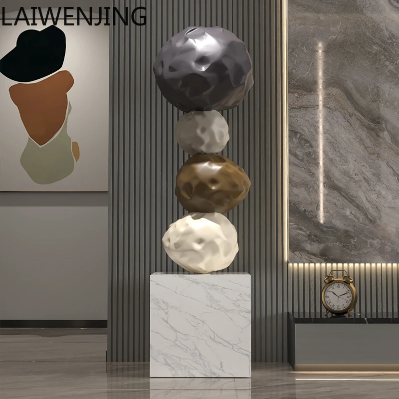 

MJY stone to run floor ornaments modern sculpture art aisle decorations
