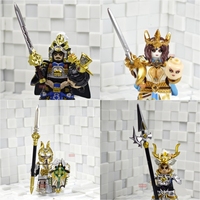 Medieval Ages Figures Knights Heavy Cavalry Warriors Warhorse Building Blocks Bricks Toys For Kids gift