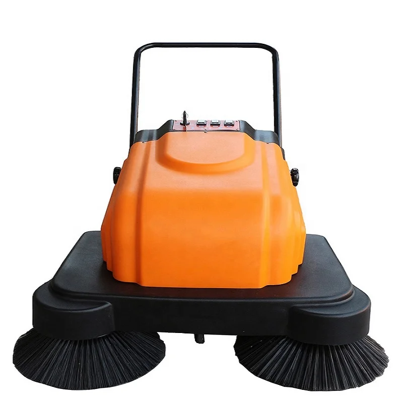 New Design Cheap Battery Automatic Industrial Electric Street Road And Mopping Sweeping Machine For Park Ground Factory