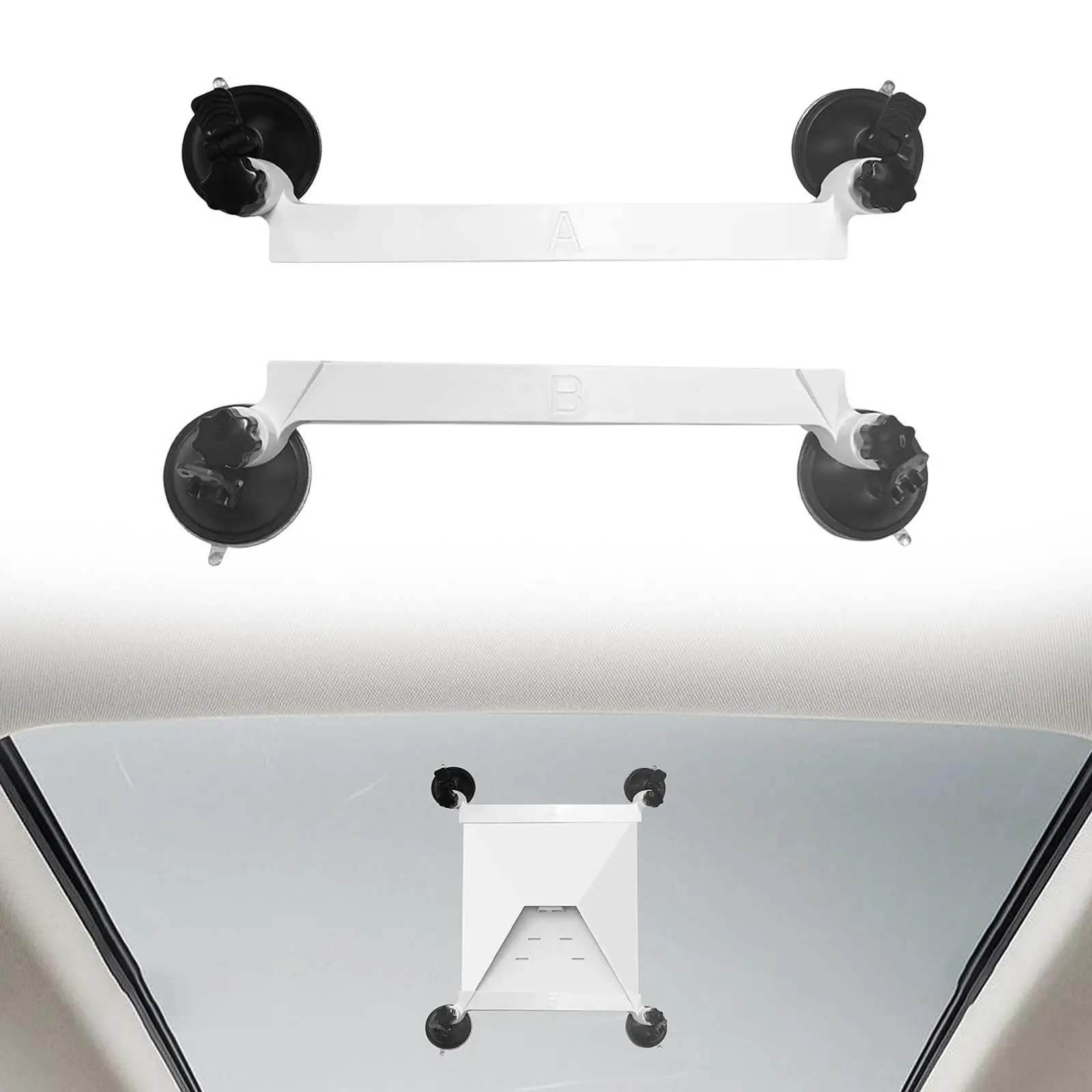 

2x Adapter Mounting Suction Cup Bracket for Starlink Practical Accessory