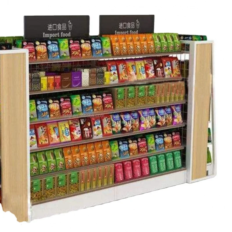 [Customized]Modern store equipment Supermarket goods shelf maternal and infant store convenience store display rack