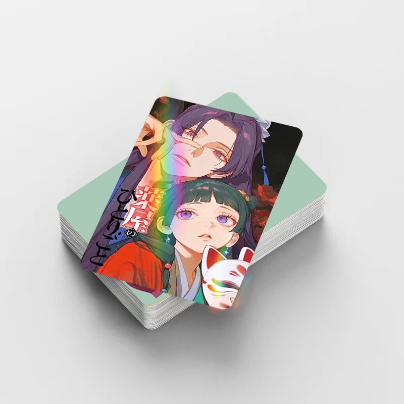124PCS New Japanese Animation The Apothecary Diaries Sticker Photo Card LOMO Card Fan Collection Toy Gift view 6