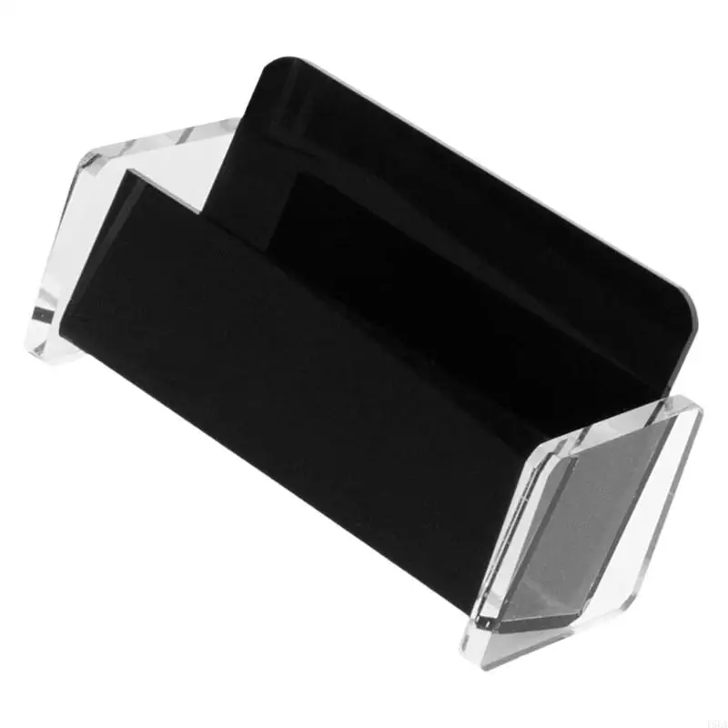 T5EA ล้างชื่ออะคริลิคชื่อผู้ถือบัตรยืน Star Clear Acrylics Card Stand Desk นามบัตรผู้จัดงานชื่อผู้ถือบัตร