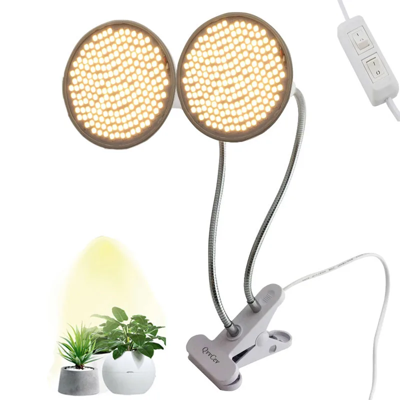 200 LED Phyto Lamp plant Grow light Full Spectrum Flower phytolamp Clip growbox indoor cultivo Greenhouse Fitolamp vegs