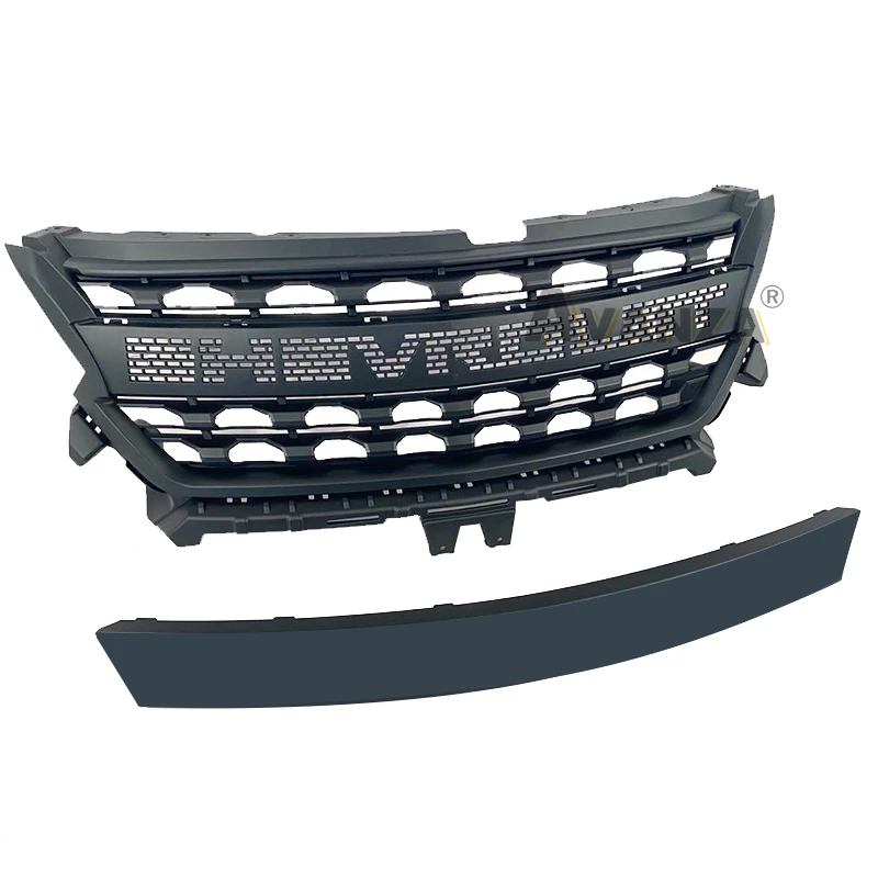 Grille W/Light Accessories Fits For Chevrolet  S10 2016-2018 Racing Grill