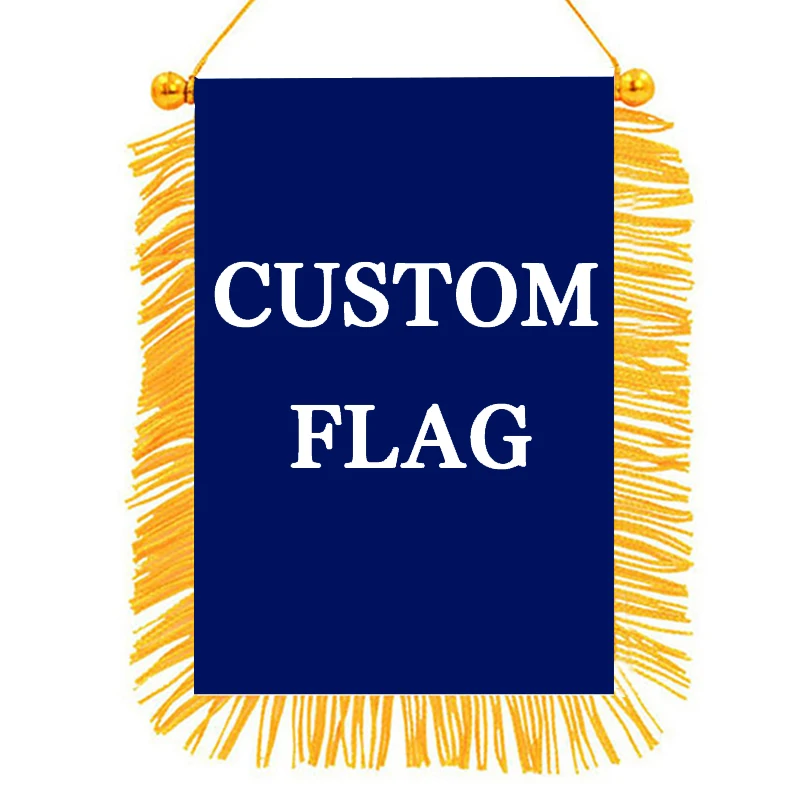 xvggdg Custom Flag Banner's passen elk logo aanwisselingsvlaggen banners voetbalteams basketbalteams activiteitenbanner