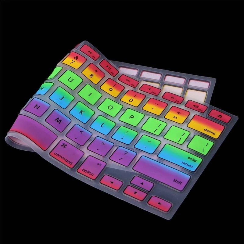 F3KE Silicone Keyboard Cover Skin Protective para 13 "15"