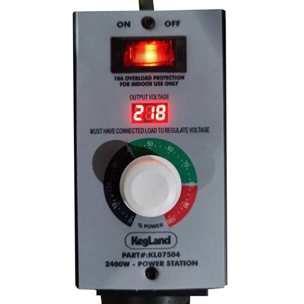 KegLand Gen2 - 2400W Power Station 240V - Power Controller