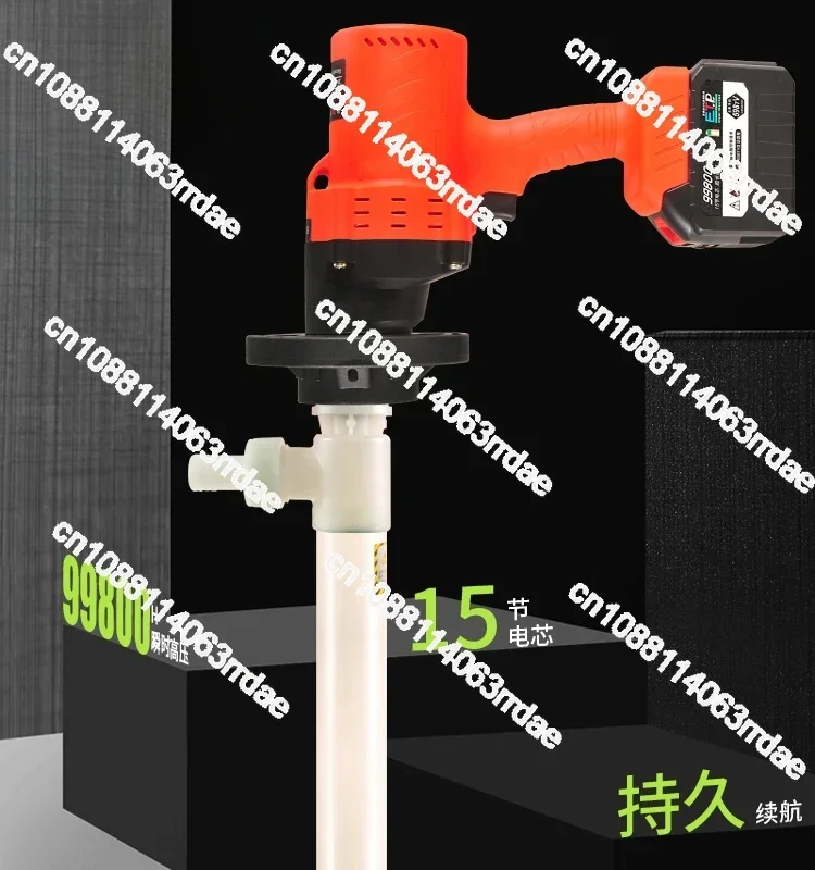 

Портативный бочковой насос с литиевой батареей Химический бесщеточный взрывозащищенный насос