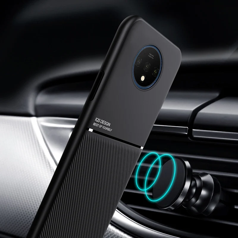 Magnet Silicon Case For Oneplus 7T 8 Pro Coque Case Luxury Armor Back Cover For One Plus 8 7T oneplus8 pro 7 T Case Bumper