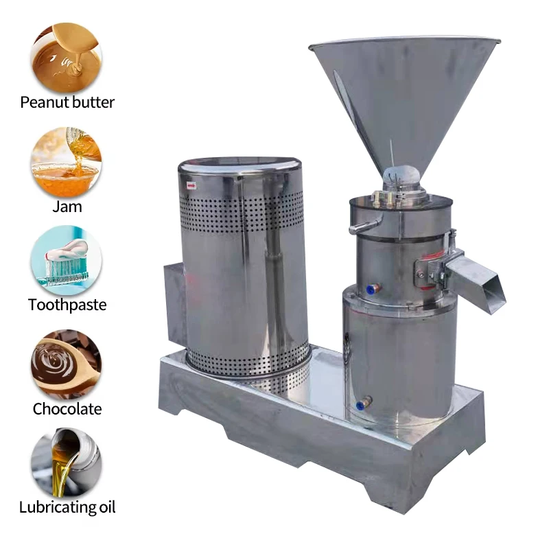 Stainless Steel Multifunctional Grain Meat Grinder Machine for Factory Restaurant Home Use Colloid Mill Corn Flour Nut Butter view 2