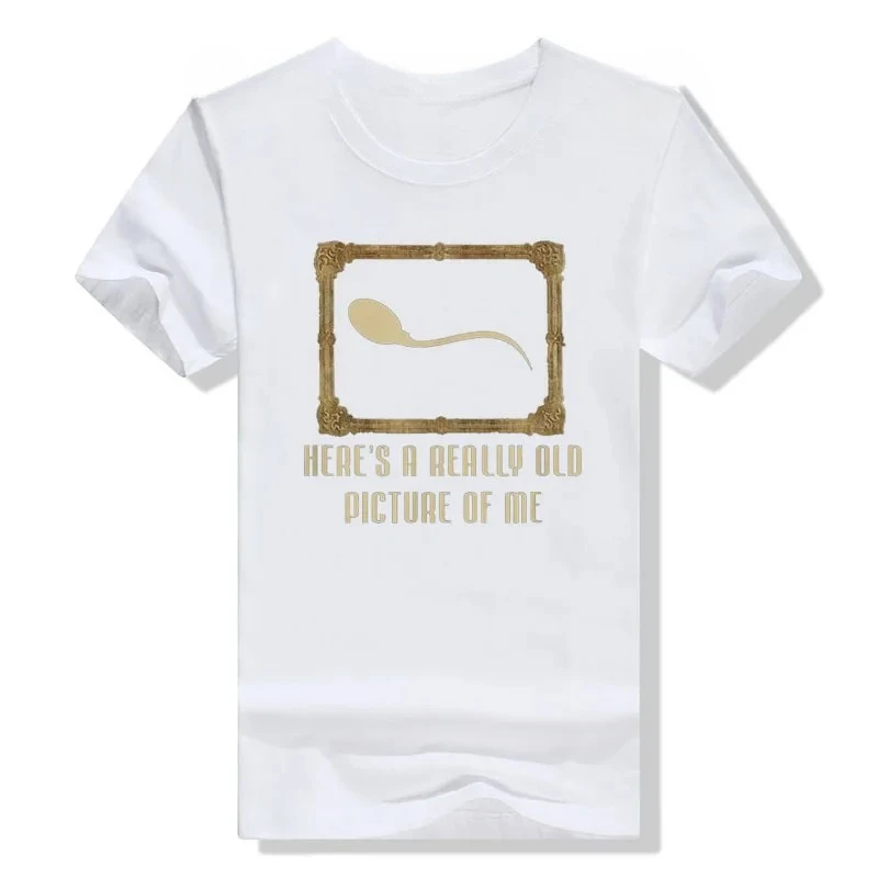 This Is A Photo of Sperm I Took A Long Time Ago.(Women's T-shirt Humorous, Funny, Fashionable Joke T-shirt A Gift for My Husband