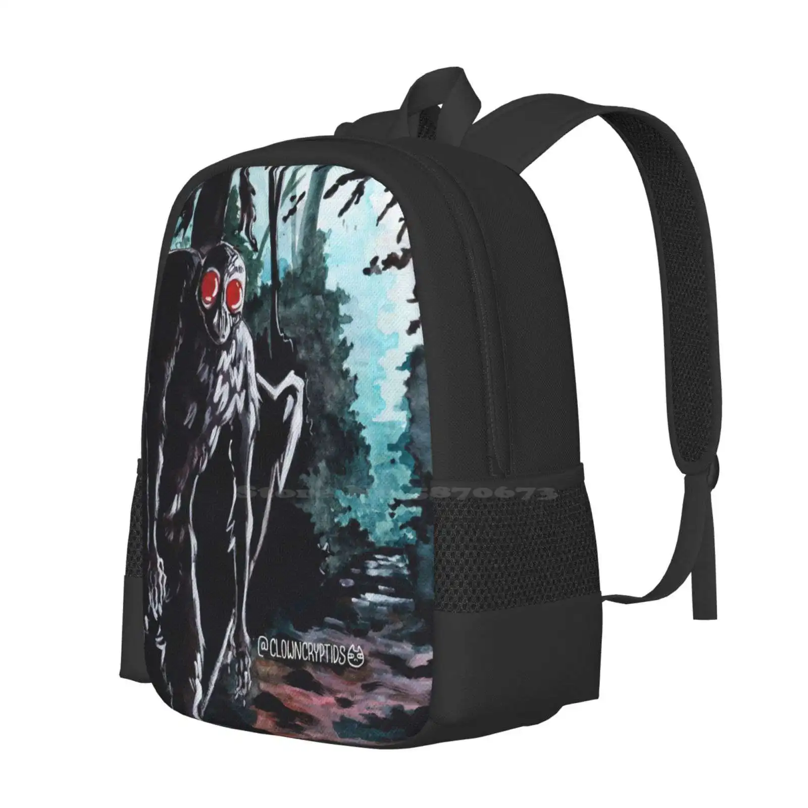 Mothman-mochila de grande capacidade para laptop, mochila escolar para laptop