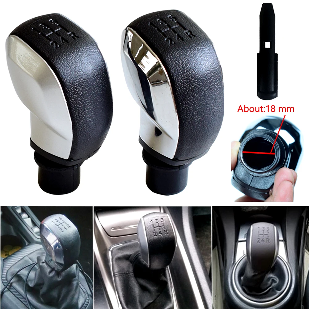 For Triumph C5 For Picasso C4 Triumph 5 Speed New Chrome Car ABS Gear Shift Knob Manual