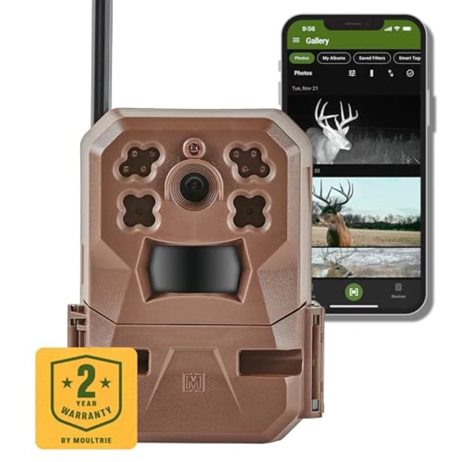 Trail camera for outdoor wildlife monitoring