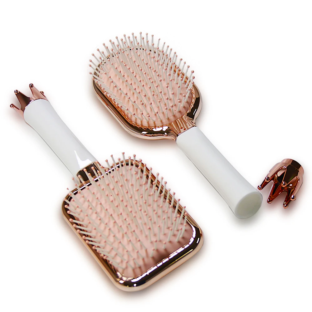 Coffre-fort rose pour brosse à cheveux, porte-bijoux, conteneur pour voyage ou maison