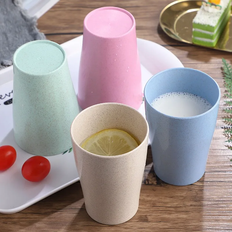 Creative Washing Cup Travel Children's Environmental Protection Wheat Toothbrush Couple Toothbrush Cup