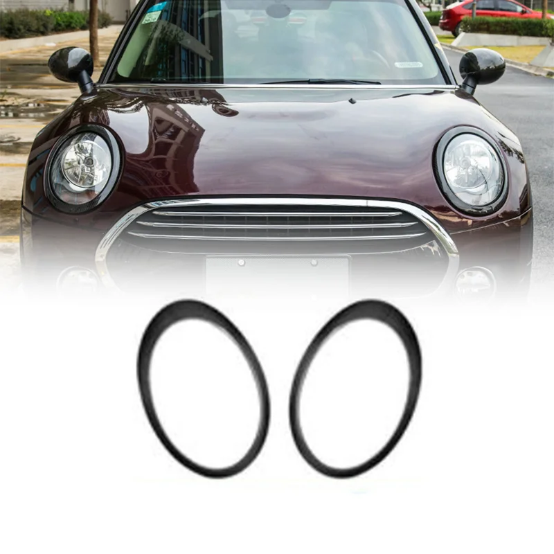 

Сухая карбоновая накладка на фару, 2 шт. для Mini Clubman F54, внешние аксессуары для автомобиля, Стайлинг автомобиля, внешняя накладка