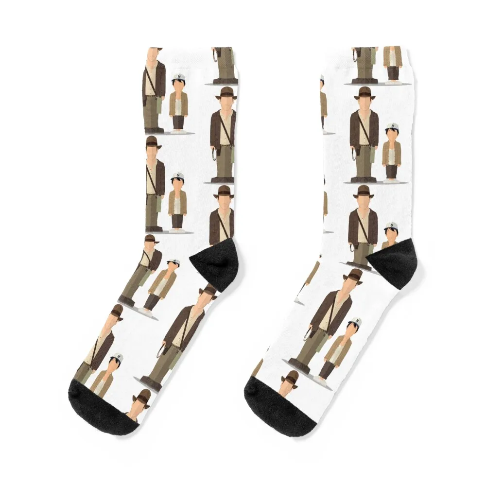 

Indy and Shortround - Temple of Doom Socks soccer anti-slip sheer funny sock winter gifts Mens Socks Women's