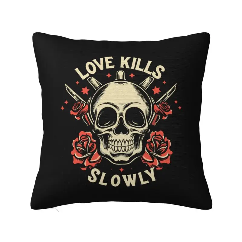 

Custom Love Kills Slowly Hardys Luxury Pillow Cover Sofa Cushion