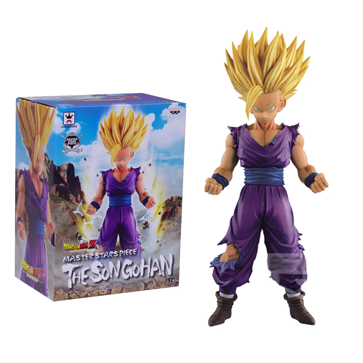 20CM Anime Dragon Ball Vegeta Battle Pose Battle Damaged Version Model Son Goku Toy Gift Collection Action Figure