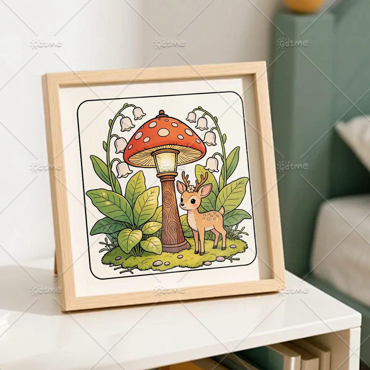 MAGICAL GARDEN Malbuch für Erwachsene mit niedlichen, gemütlichen täglichen Aktivitäten zur Entspannung (Cozy Spaces Coloring) – Detail 5