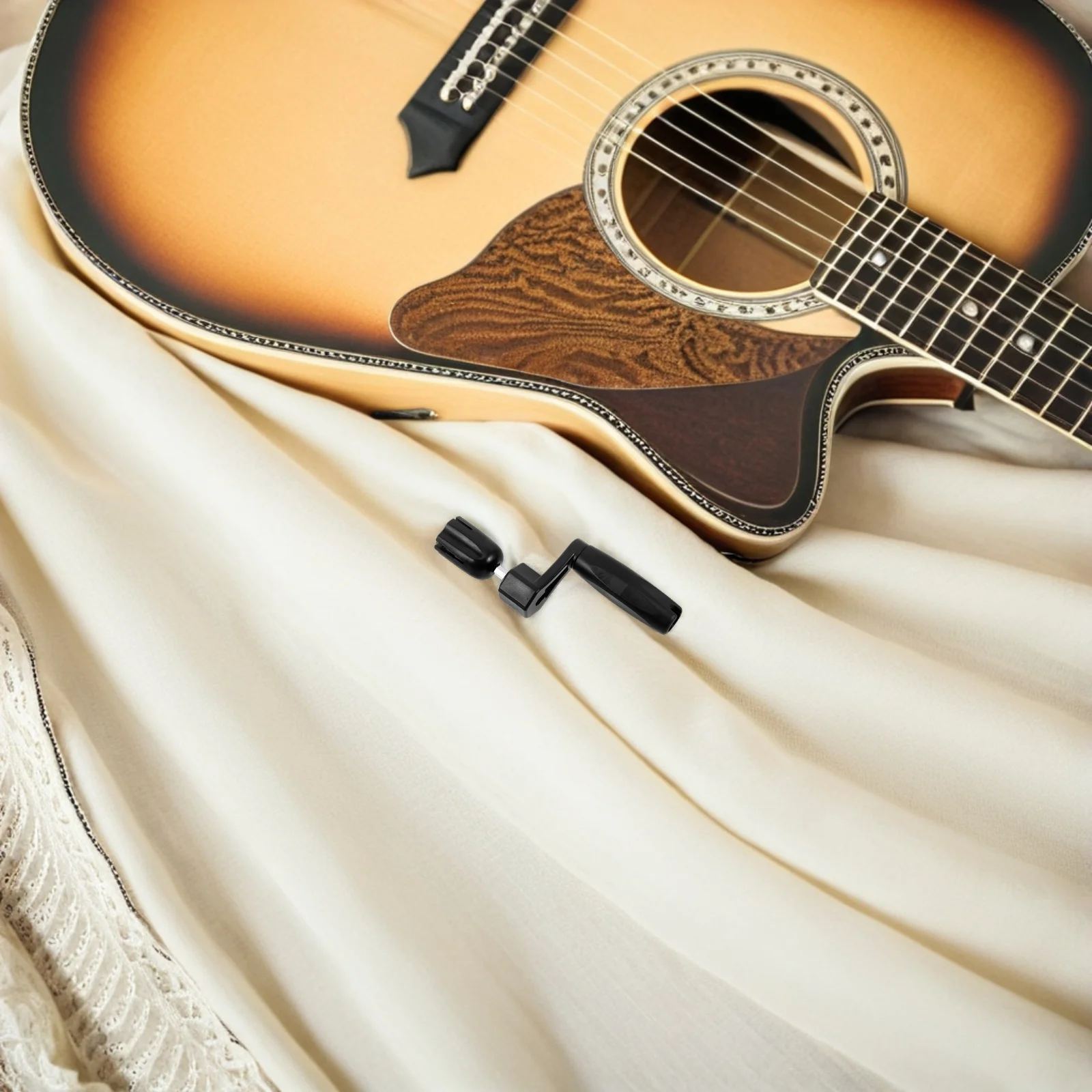 

1 Set Guitar String Winder Tool Manual Handle Plug For Electric Acoustic Bass Ukulele Simple Multi-Functional Metal Luthier