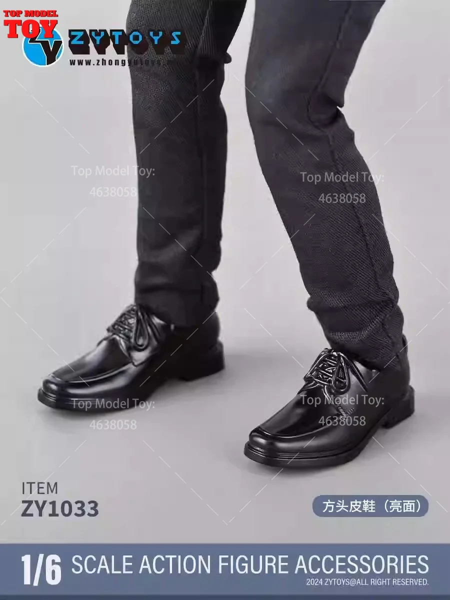ZYTOYS ZY1031 ZY1042 ZY1043 1/6 Zakelijke Lederen Schoenen Accessoire Model Fit 12 '' Mannelijke Soldaat Action Figure Body Poppen speelgoed