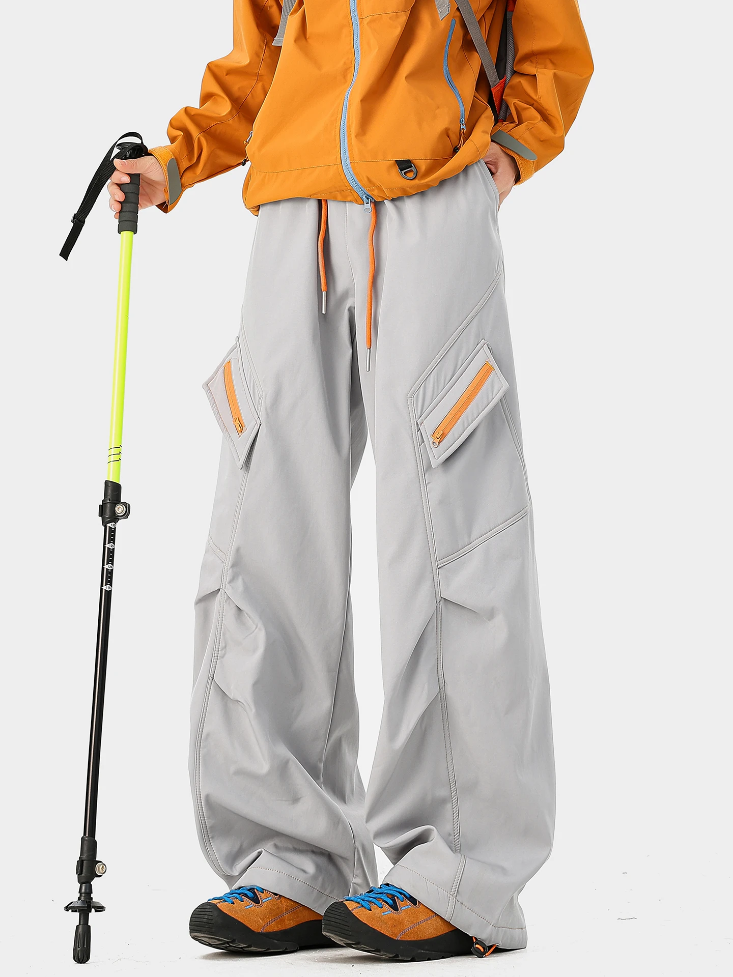 

Мужские брюки BOYUE с подкладкой, водонепроницаемые, карго, повседневные, для активного отдыха, походов, спорта, отдыха, прямые, широкие...