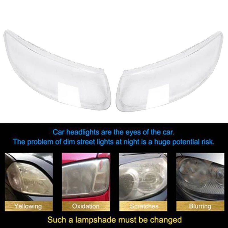 Auto Clear Lens Shell Cover Voorkant Koplamp Cover Vervanging Voor Hyundai Santa Fe 2008 2009 2010 2011 2012 Links