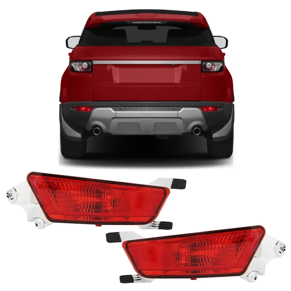 Fit for Land Rover Range Rover Evoque 2011-2019 Rear Left Right Fog Light Lens with Lamp Base LR025148 LR025149