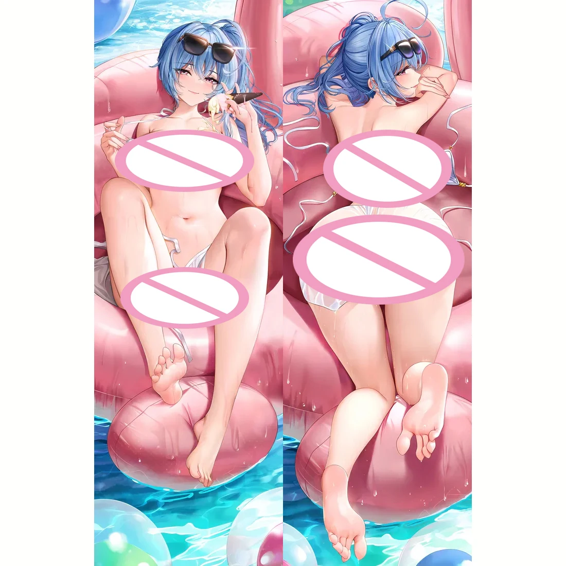 

2025 NEW Anime Japanese Otaku Cushion Cover Azur Lane USS St. Louis Dakimakura 2WAY Hugging Body Pillow Case Cosplay