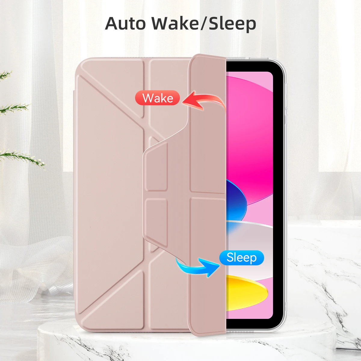 حافظة لجهاز iPad 2025 الجيل 10th 11th A16 pro 11 10.2 7 8 9th Cover Air 7 6 4 5 10.9 13in 11 12.9 M2 M3 M4 mini 6 7