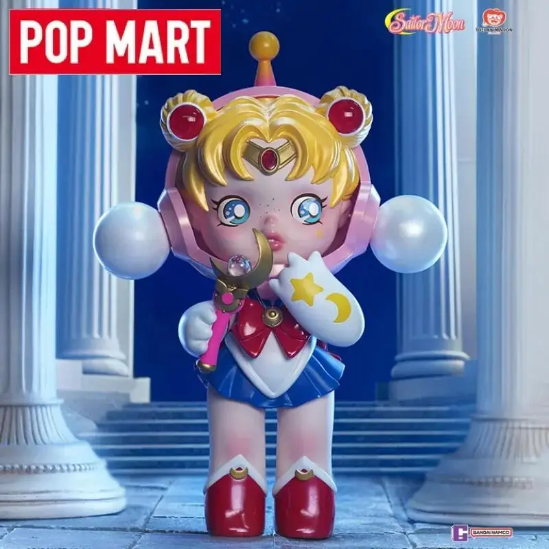 POPMART SKULLPANDA Sailor Moon Series Anime Action Figure Guess Bag Ornament Figurines Blind Box Desktop Dolls Model view 2