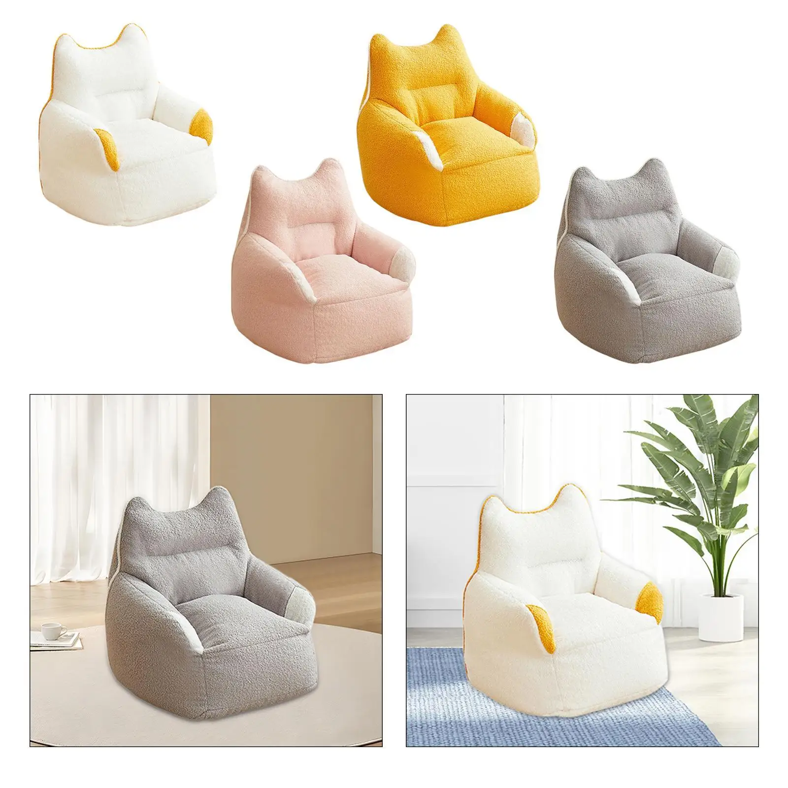 

Kids Sofa Chair Lounger Read Sofa Couch Sofa for Lounge Bedroom Living Room