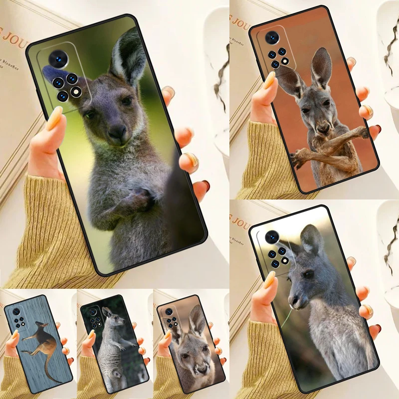 Kangaroo Joey Case For Samsung Galaxy S24 Plus S23 S20 S21FE Lite S22 Ultra Note 20 S8 S9 S10 Phone Coque