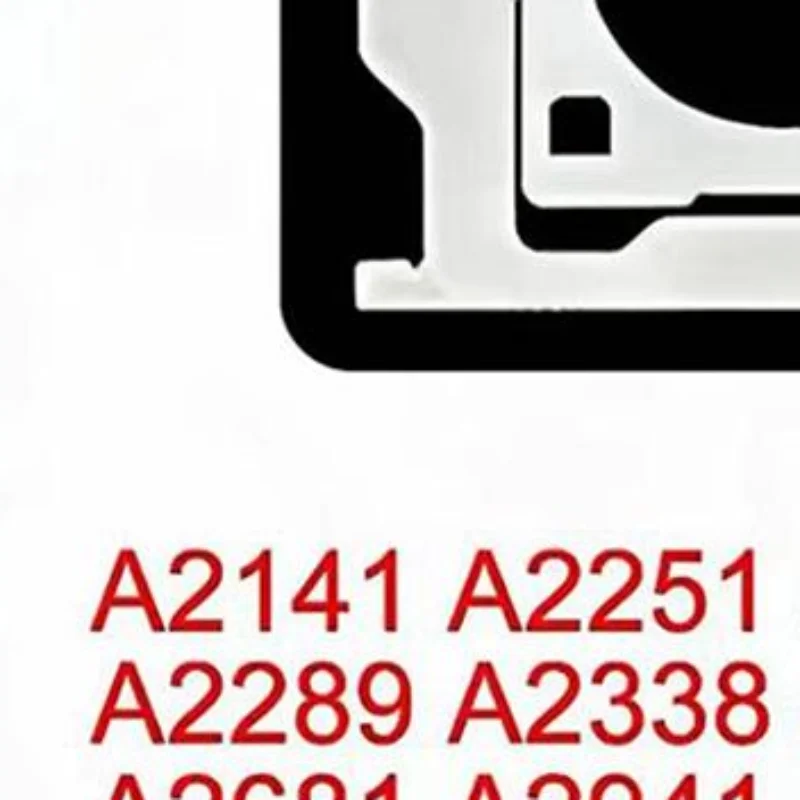 Replacement Individual Key Cap Black For Pro/Air A2141 A2251 A2289 A2179 A2337 A2338 A2442 A2485 A3113
