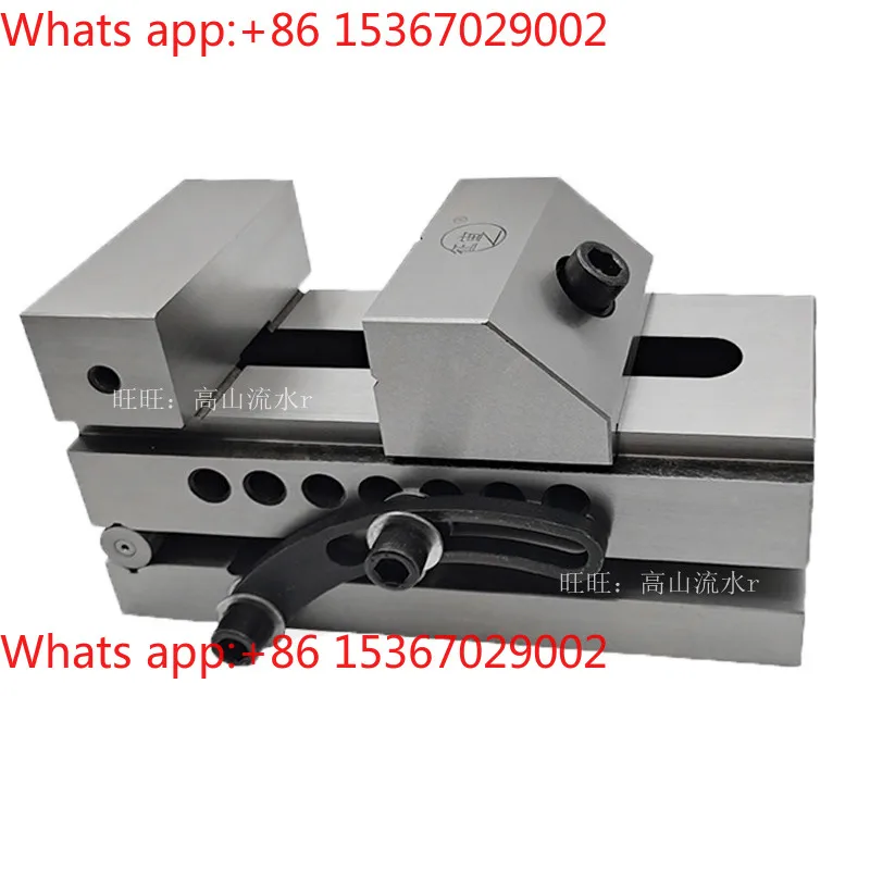Precision sinusoidal fast-action flat mouth pliers tilting drilling and milling platform vise 2 inches-6 inches