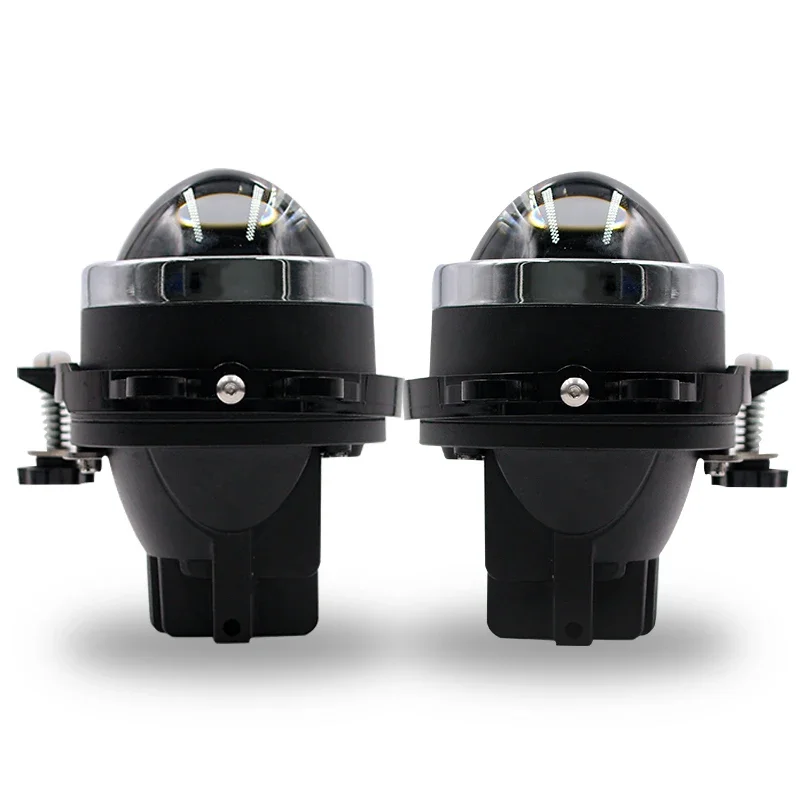 

Powerful 55W Projector Lens with Triple LED Fog Light 3000K 4300K 6000K, Suitable for Honda Nissan Toyota