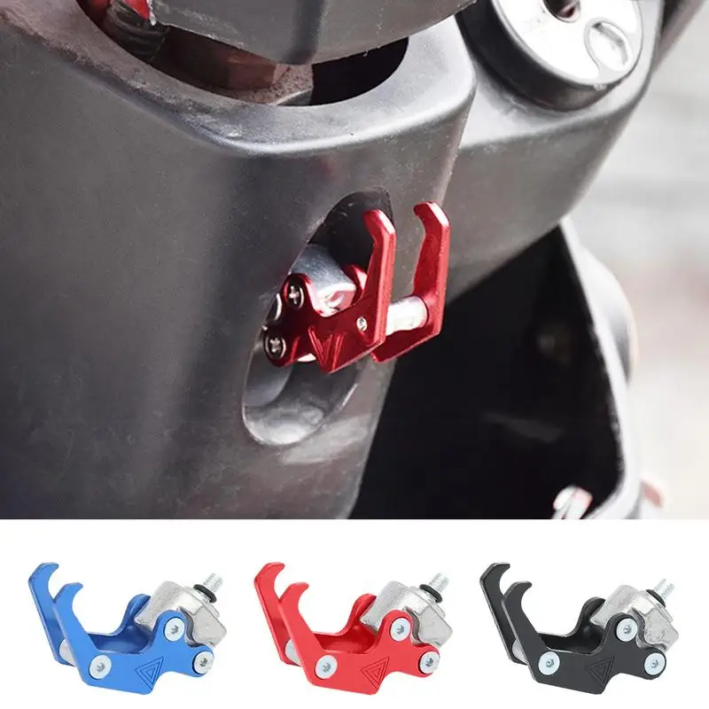 Motorcycle Luggage Helmet Double Hook Aluminum Alloy Mount Eagle Claw Shape Storage Hook Hanger Motorbike Scooter Helmet Holder