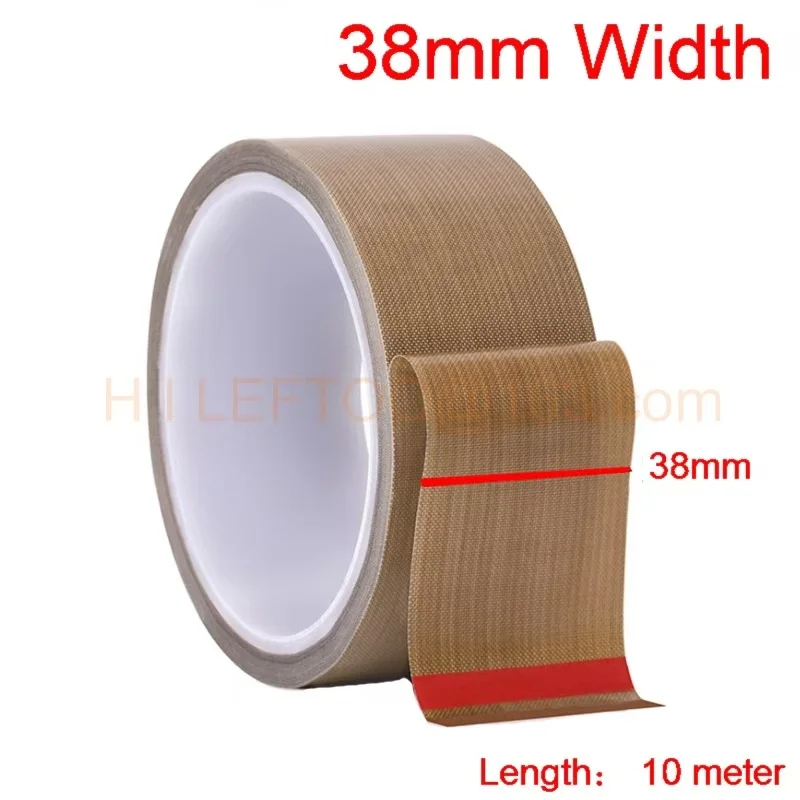 

38mm High Temperature Resistance Adhesive Tape Cloth Heat Insulation Sealing Machine PTFE Tape