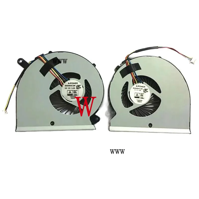 

00. Новый вентилятор охлаждения процессора Gigabyte Aero15 RP64W RP65W и вентилятор графического процессора BS5005HS-U2M BS5005HS-U2N радиатор DC5V