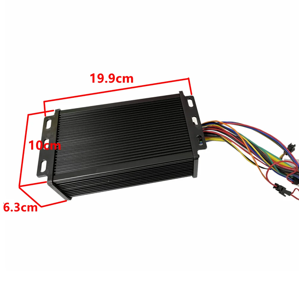 US Stock Dual Mode NBpower 48V/72V 45A Sine Wave Ebike Controller for 1500W-2000W Ebike motor +SW900/UKC1 Display