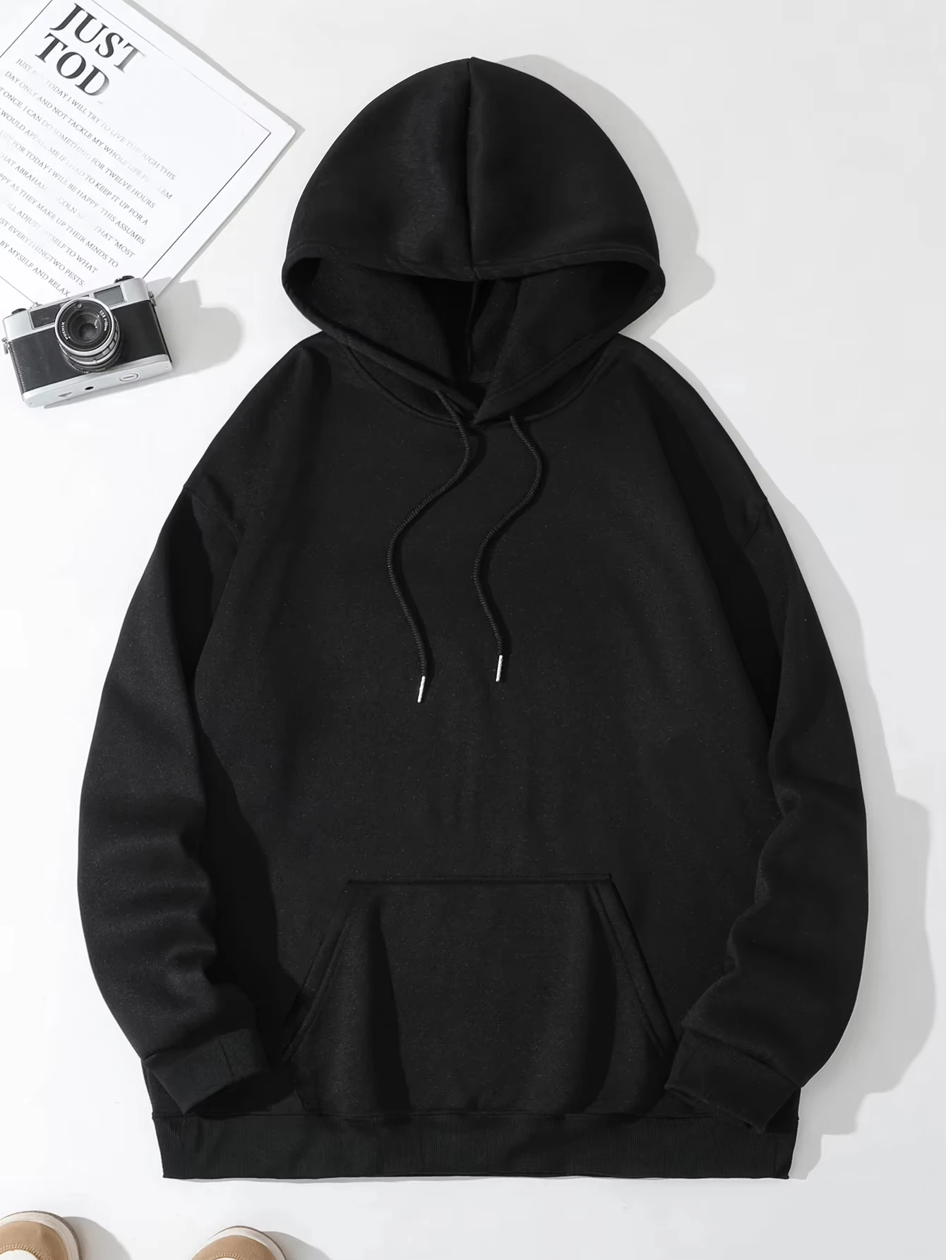 

Classic Fashion Men's Hoodie Casual Hoodies Pullovers Sweatshirts Men's Top Solid Color Hoodies Sweatshirt Male