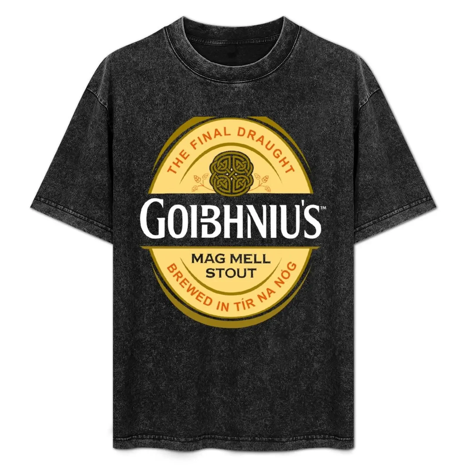 

Iron Druid Chronicles Guvnu's Final Draft T-Shirt man t shirt heavy cotton man t shirt summer T-Shirt